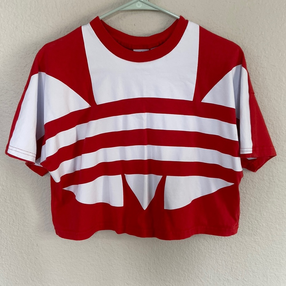adidas Originals Women's Logo Cropped T-Shirt